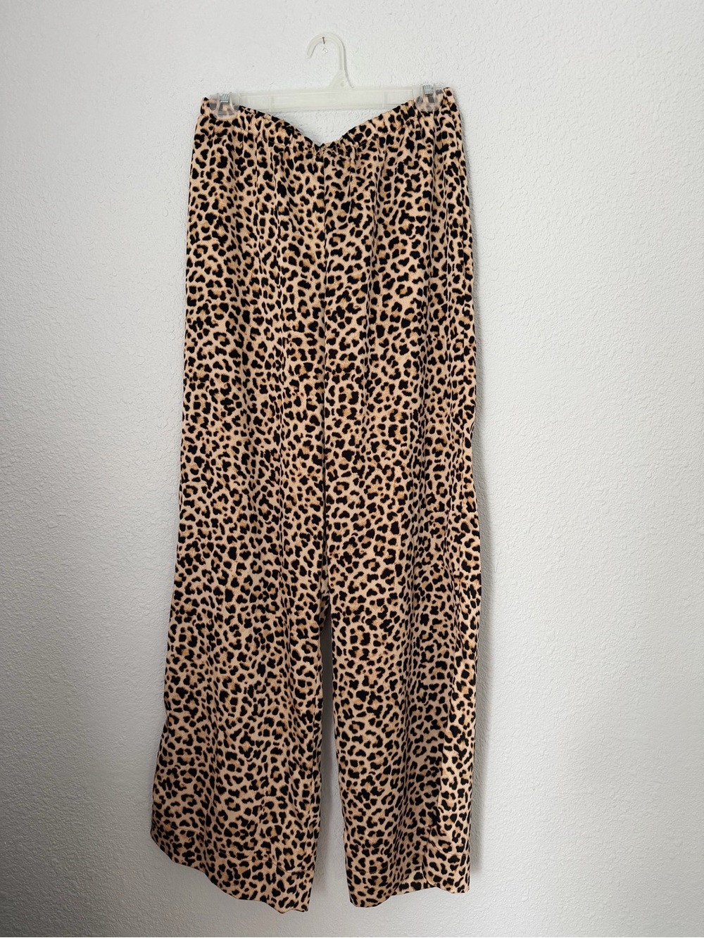 A New Day Silky Leopard Wide Leg Pants